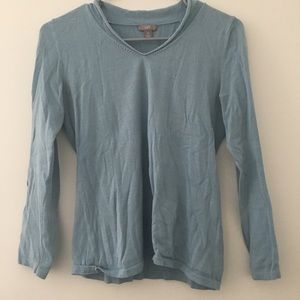 J. Jill V Neck Lightweight sweater